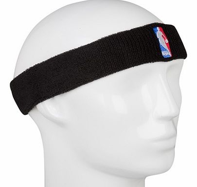 FBF International NBA Logoman Headband - Black 460B