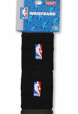FBF International NBA Logoman Wristbands - Black 440B