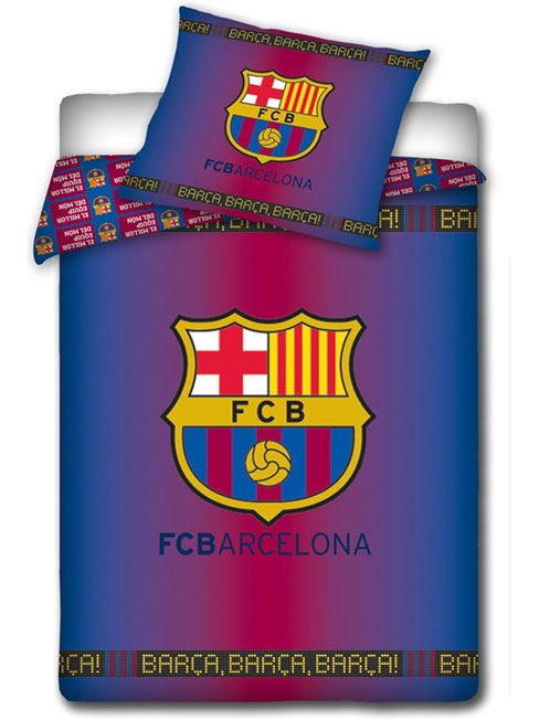FC Barcelona Gradient Duvet Cover and