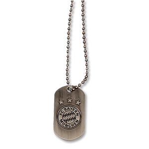 FCBM Bayern Munich Dog Tag - Silver