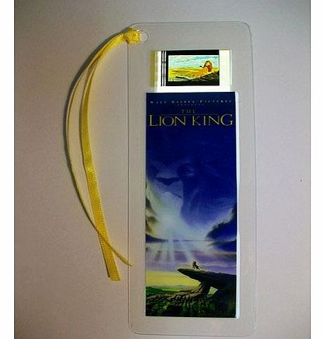 FCD LION KING DISNEY CLASSIC Film Cell Bookmark