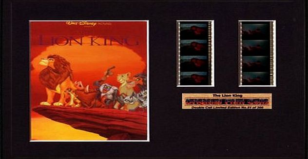 FCD The Lion King Disney - Framed double filmcell picture (bd)