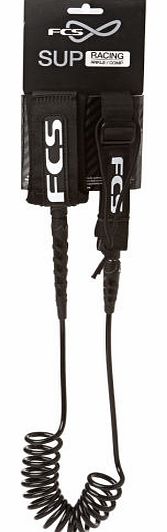 FCS Adjustable SUP Race Comp Ankle Leash - 12ft
