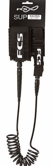 FCS Adjustable SUP Race Comp Calf Leash - 12ft 6