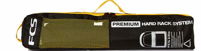 FCS Cam Lock Hard System Roof Rack - Black