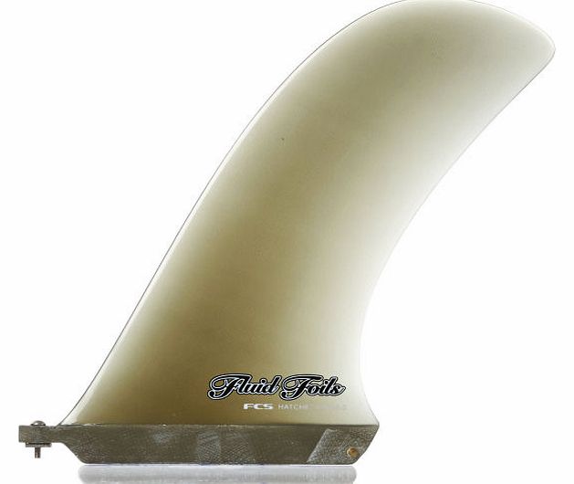 FCS Fluid Foils Hatchet Smoke Fins - 10inch