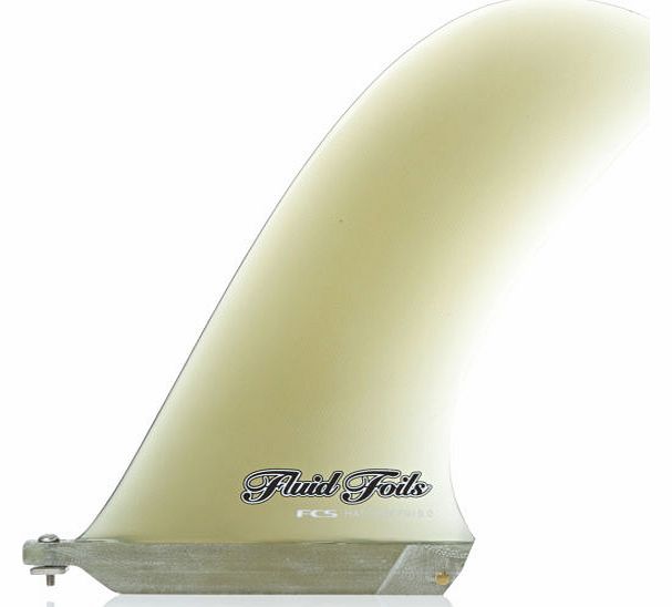 FCS Fluid Foils Hatchet Smoke Fins - 9inch