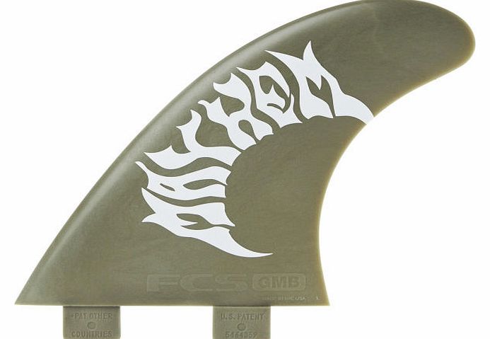FCS GMB Mayhem Performance Core Tri Fin Set -