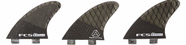 FCS H3 Nexus Tri Fin Set - Small
