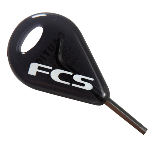 fcs Hardware fcs Moulded Steel Fin Key Black