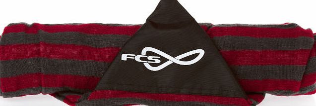 FCS Red Stripe Stretch Short Board Surfboard