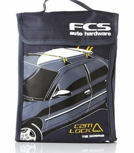 FCS Roof Rack Tie Downs With Cam Lock - 4m