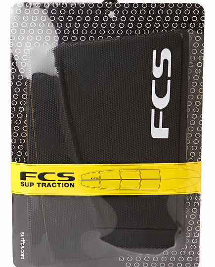 FCS SUP Black Dimples Grip Pad - Black