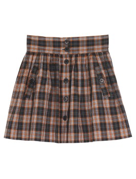 fcuk Corker Check Skirt