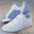 poppy leather trainer