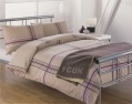 FCUK ribbon check duvet cover
