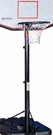 FDS Free Standing Full Size Basketball Hoop Net Backboard Adjustable Stand 305cm On Wheels