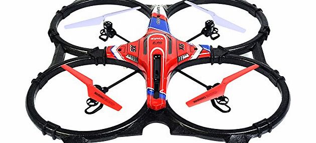 FDS Large Syma X6 4 Axis 4H Quadcopter Drone UFO Helicopter Remote Control W/LED lights 2.4GHZ RC
