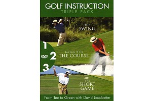 David Leadbetter Golf Instruction Triple DVD Box Set