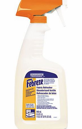 Febreze - Fabric Refresher amp; Odor Eliminator, Fresh Clean, 32 oz Trigger Sprayer - Sold As 1 Each - Cleans tough odors, doesnt cover them up.
