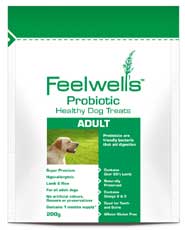 Feelwells Probiotic Healthy Dog Treats 200g Adult