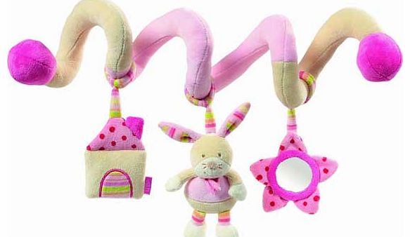 Fehn Bubbly Crew Hare Activity Spiral Toy