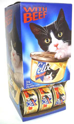 Felix Cans Dispenser 85g pk 24
