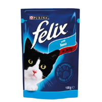 Felix Pouch Tuna 100g Pack of 20