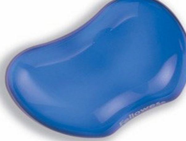 Fellowes Blue Crystal Flex Wrist Rest