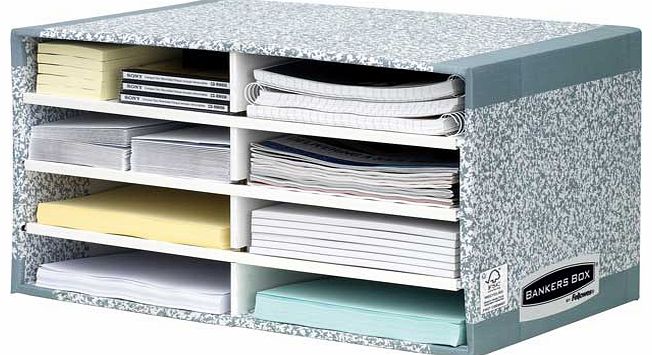 Fellowes System Desktop Sorter - Grey