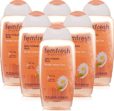 Femfresh, 2102[^]0099478 Intimate Wash - 6 Pack