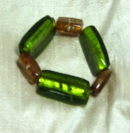 Femme Blue Autumn Leaves Bracelet