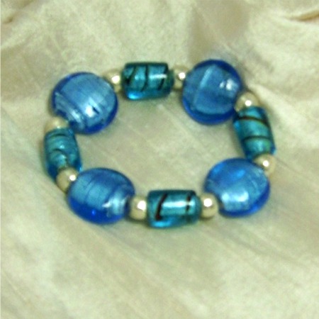 Femme Blue Azure Blue Swirl