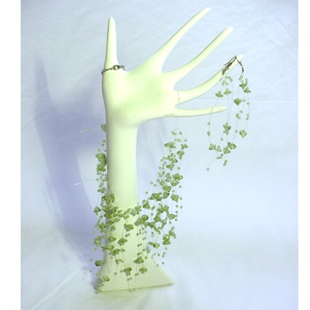 Femme Blue Floating Stone Necklace set