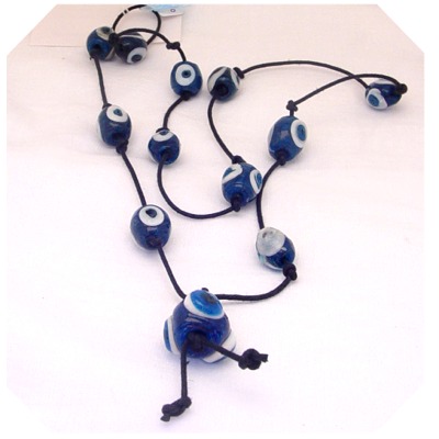 Femme Blue Handcrafted Blue Necklace