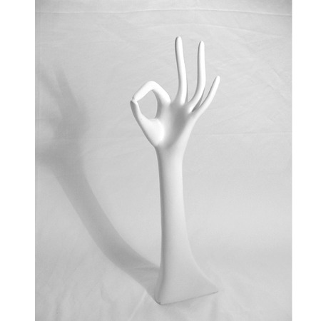 Femme Blue Jewellery Display Hand - White Circle