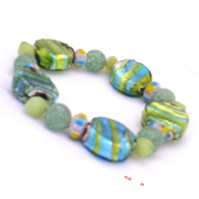 Femme Blue LEMON & LIME Bracelet - Fair Trade