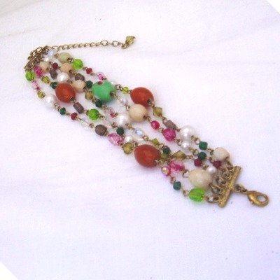 Femme Blue LOULOU Bracelet - Fair Trade