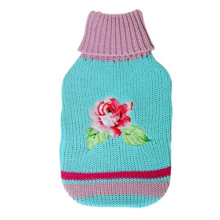 Rose Cover Woolly Hot Bottle