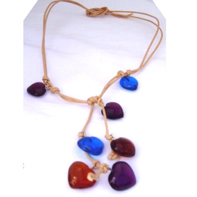 Femme Blue Seven Hearts