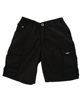 Fenchurch Black Visa Combat Shorts