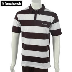 Fenchurch Dickie Stripe Polo Black