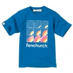 Fenchurch Junior Zippy T-Shirt Royal Blue