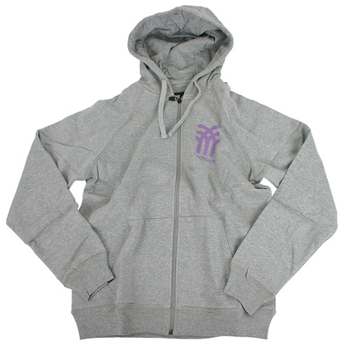 Mens Fenchurch Icon F/zip Hoody Grey Marl