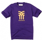 Fenchurch Mens Icon T-Shirt Heliotrope Purple