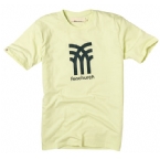 Fenchurch Mens Icon T-Shirt Lime Cream