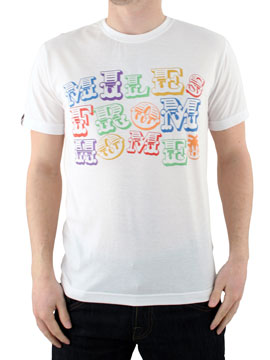 Fenchurch White Miles T-Shirt