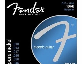 Fender 150 Original Pure Nickel Wound Electric Guitar Strings - 10-46