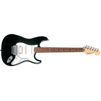 Fender Standard Fat Strat FR RW- Black