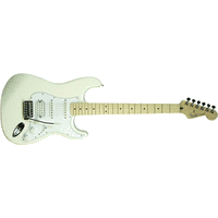 Fender Standard Fat Strat MN, A White